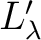 $L'_\lambda$