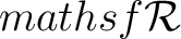 $mathsf{\mathcal R}$