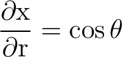 $\displaystyle \theta =\tan^{-1} \frac{y}{x} $