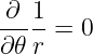 ∂-1-=  0
∂𝜃r
