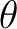 $\theta $