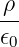-ρ
𝜖0