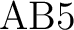 $\mathrm{AB5}$