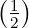(1-)
  2