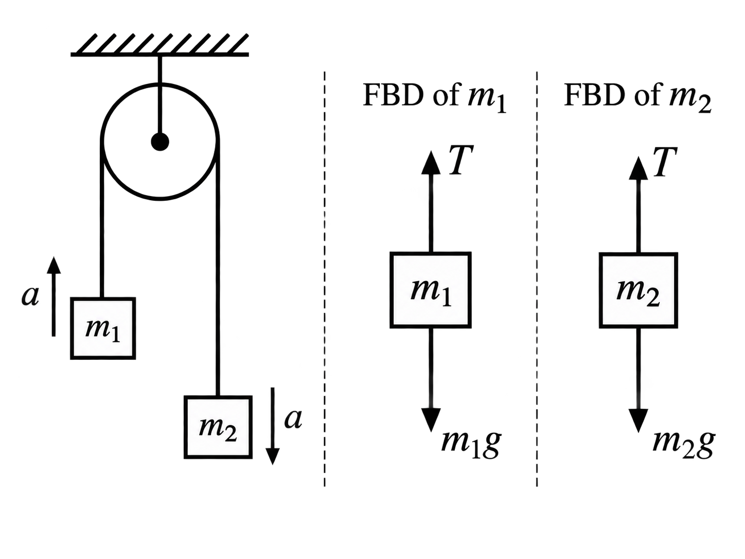 Image atwood_machine_free_body_diagrams