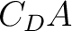$C_DA$