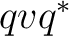 $qvq^*$