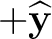 $+\widehat{\mathbf y}$