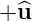 + ^u
