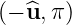 (− ^u,π)
