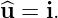 ^u = i.
