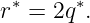  ∗     ∗
r  = 2q .
                                                                                         
                                                                                         

