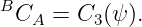 BC   = C  (ψ ).
   A     3
