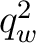 $q_w^2$