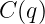 C (q)
