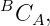 B
  CA,
