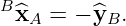 B^x  =  − ^y .
  A       B
