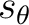 $s_\theta$