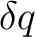 $\delta q$