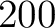 $200$