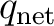 $\displaystyle q_{\rm net}$