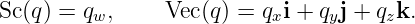 Sc(q) = qw,    Vec (q) = qxi + qyj + qzk.
