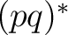 $(pq)^*$