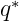   ∗
q 