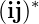 (ij)∗
