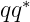 qq∗ 