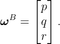       ⌊  ⌋
        p
ωB  = ⌈ q⌉ .
        r
