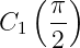    (  )
C1  π-
    2
