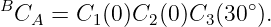 BCA  = C1(0)C2 (0)C3(30∘).
