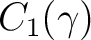 $C_1(\gamma)$