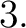 $\displaystyle 3.$