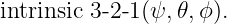 intrinsic 3-2-1(ψ, 𝜃,ϕ).
