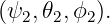(ψ2,𝜃2,ϕ2 ).
