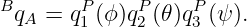BqA = qP (ϕ)qP(𝜃)qP (ψ ).
       1     2    3
