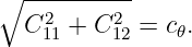 ∘ ----------
  C211 + C212 = c𝜃.

