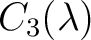 $C_3(\lambda)$