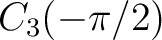 $C_3(-\pi/2)$