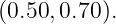 (0.50,0.70).

