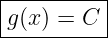 |----------|
-g(x)-=-C--|
