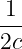 1--
2c