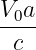 V0a-
 c