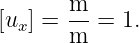 [ux ] = m-=  1.
       m
                                                                                         
                                                                                         
