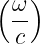 ( ω )
  --
  c