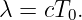λ = cT .
      0
                                                                                         
                                                                                         
