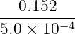 --0.152----
5.0 × 10−4