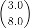 ( 3.0)
  ---
  8.0